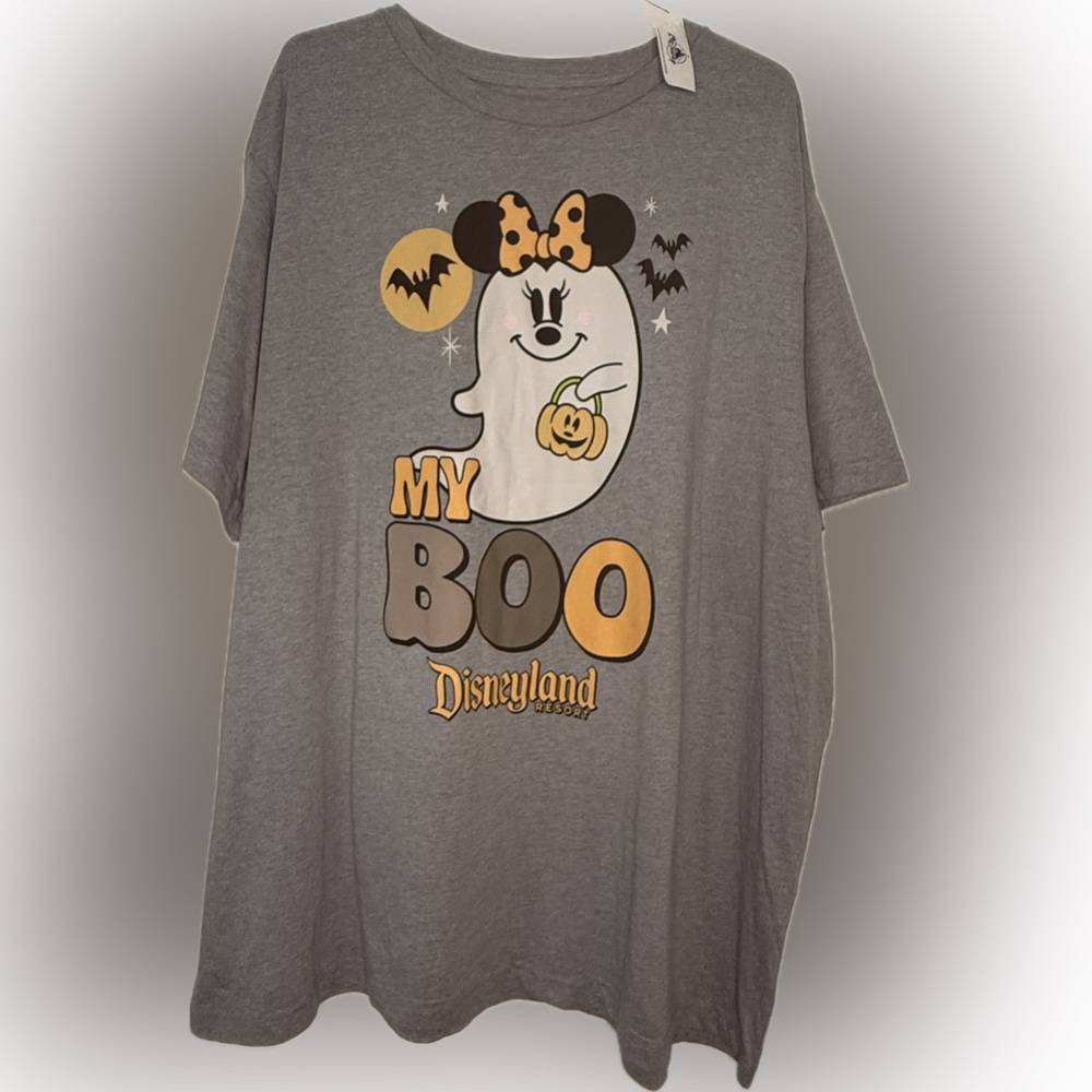 NEW Disney Parks 'My Boo' Halloween Girl Ghost T-Shirt Adult Size 3XL